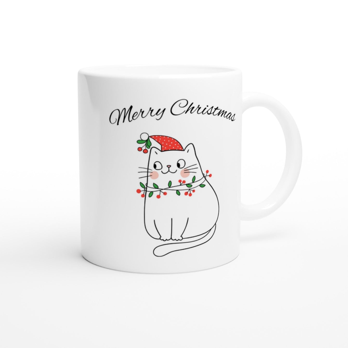 Christmas Cat Mug - wemugz