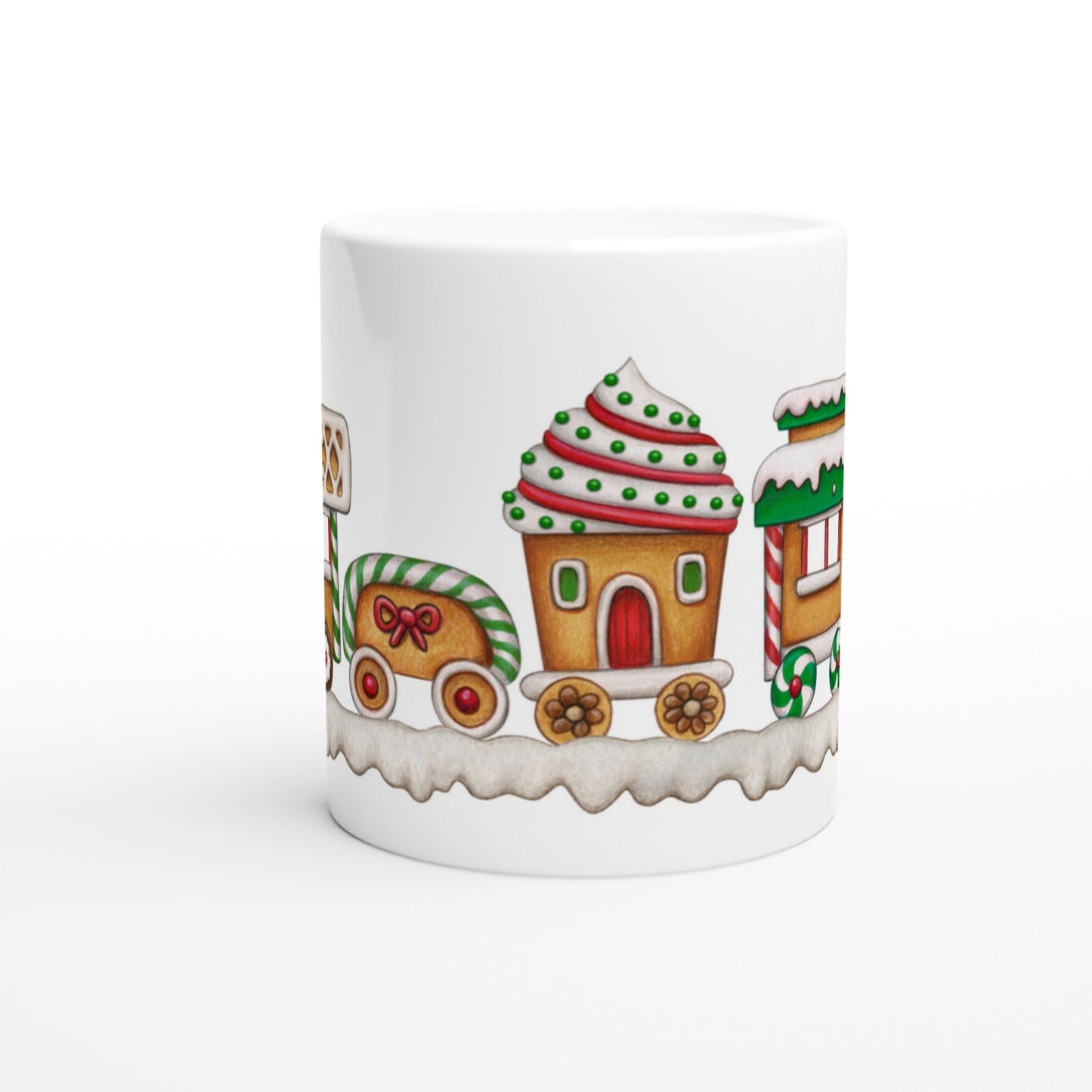 Christmas Ginger Train Mug - wemugz