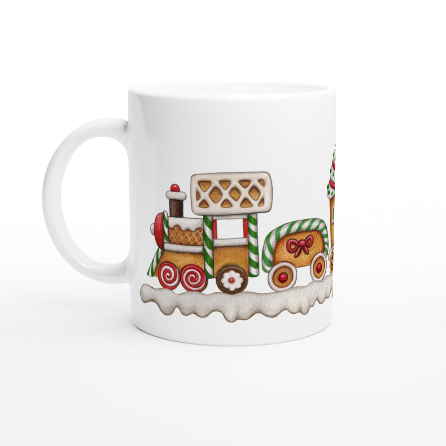 Christmas Ginger Train Mug - wemugz